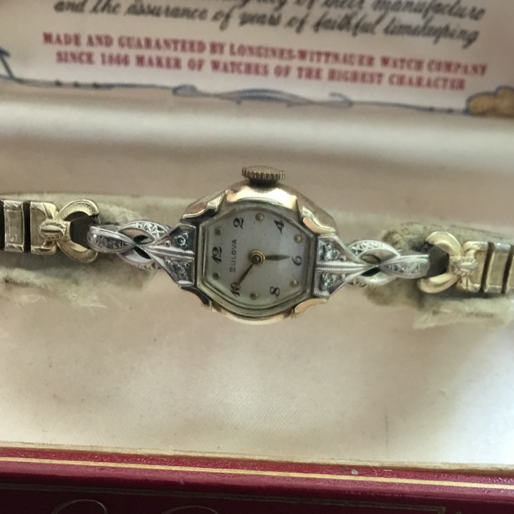 Bulova Vintage Gold two tone women’s